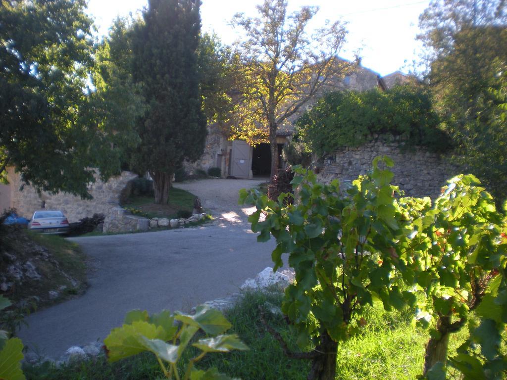 Domaine d'Audabiac Bed and Breakfast Lussan  Esterno foto