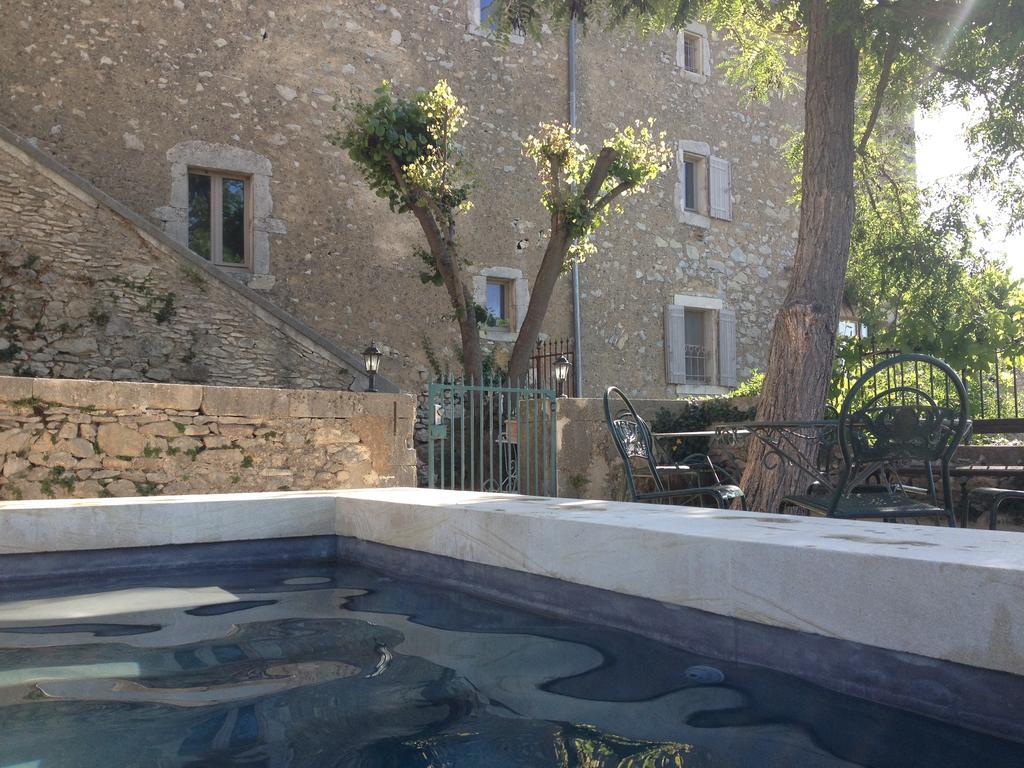 Domaine d'Audabiac Bed and Breakfast Lussan  Esterno foto